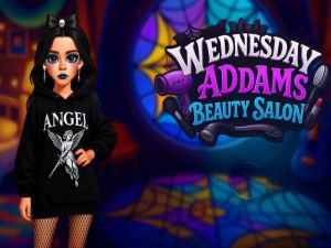 Játék Szerda Addams szépségszalon online