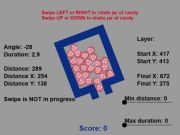 Játék Candy Shake Shake Gravity Puzzle online