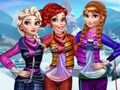 Játék Hercegnők látogatás Arendelle  online
