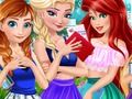 Játék Princesses Truth vagy Dare Challenge  online