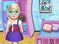 Játék Baby Elsa Iskola Díszíteni  online