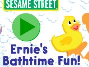 Játék 123 Szezám utca: Ernie's Bathtime Fun  online