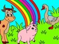 Játék Színezés Farm Háziállat  online