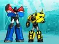 Játék Transzformátorok. Álruhás robotok: Super Mini Striker  online