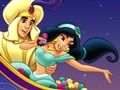 Játék Aladdin megtalálja a különbségeket  online
