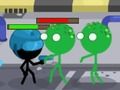 Játék Stickmen versus zombik online