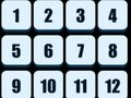 Játék Számok: csúszó puzzle  online