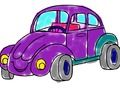 Játék Cartoon Car kifestőkönyv  online