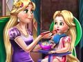 Játék Rapunzel: a baba etetése  online