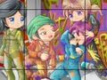 Játék Graffiti művészek csúszó puzzle  online