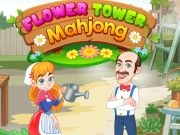 Játék Virág torony Mahjong  online