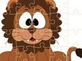 Játék Rajzfilm állatok puzzle  online