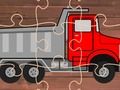 Játék Gyerekek teherautó puzzle  online