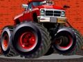Játék Őrült Monster Trucks Puzzle  online