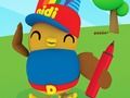 Játék Didi és barátai: Kifestőkönyv  online
