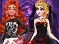 Játék Princess fekete esküvői ruha  online