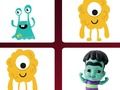Játék Monsters memória mérkőzés online