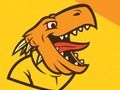 Játék Dinoszaurusz harcos színezés  online