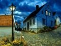 Játék 5 az egyben puzzle: utca  online