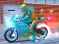 Játék Hős kaszkadőr Pókkerékpár -szimulátor 3D online