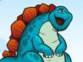 Játék Dino színező deluxe online