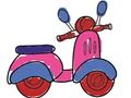 Játék City Scooter Ride színezés  online