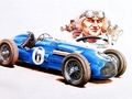 Játék Festés Vintage Cars kirakós játékra  online