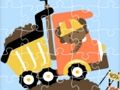 Játék Dömper teherautók Jigsaw  online