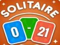Játék Solitaire Zero21 online