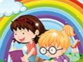 Játék Kirakós játék lányok  online