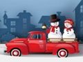 Játék Xmas Trucks Jigsaw online
