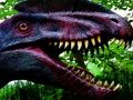 Játék Dinoszauruszok ijesztő fogak puzzle  online