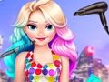 Játék Eliza neon frizurája online Játék Eliza neon frizurája online