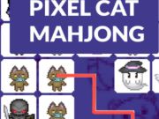 Játék Pixel macska mahjong  online