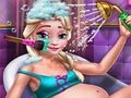 Játék Terhes Ice Queen fürdőápolás  online