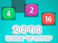 Játék 2048 drag and drop  online