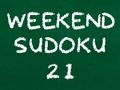 Játék Hétvégi Sudoku 21  online