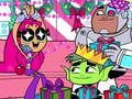 Játék Teen Titans karácsonyi csillagok  online
