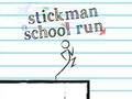 Játék Stickman Iskolafutás  online