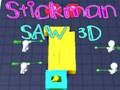 Játék Stickman fűrész 3D  online