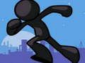 Játék Stickman tetőfutó  online