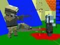 Játék Zombie Blocky Gun Warfare forgatás  online