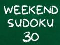 Játék Hétvégi Sudoku 30  online