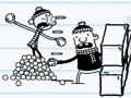 Játék Stickman hóharc online