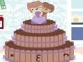 Játék Kawaii esküvői torta  online