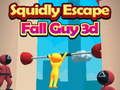 Játék Squidly Escape Fall Guy 3D online Játék Squidly Escape Fall Guy 3D online