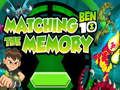 Játék Ben 10 megfelel a memória  online