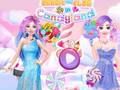 Játék Barbie és Elsa Candylandben  online