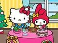 Játék Hello Kitty és barátai karácsonyi vacsora  online