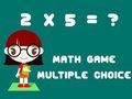 Játék Matematikai játék feleletválasztós  online